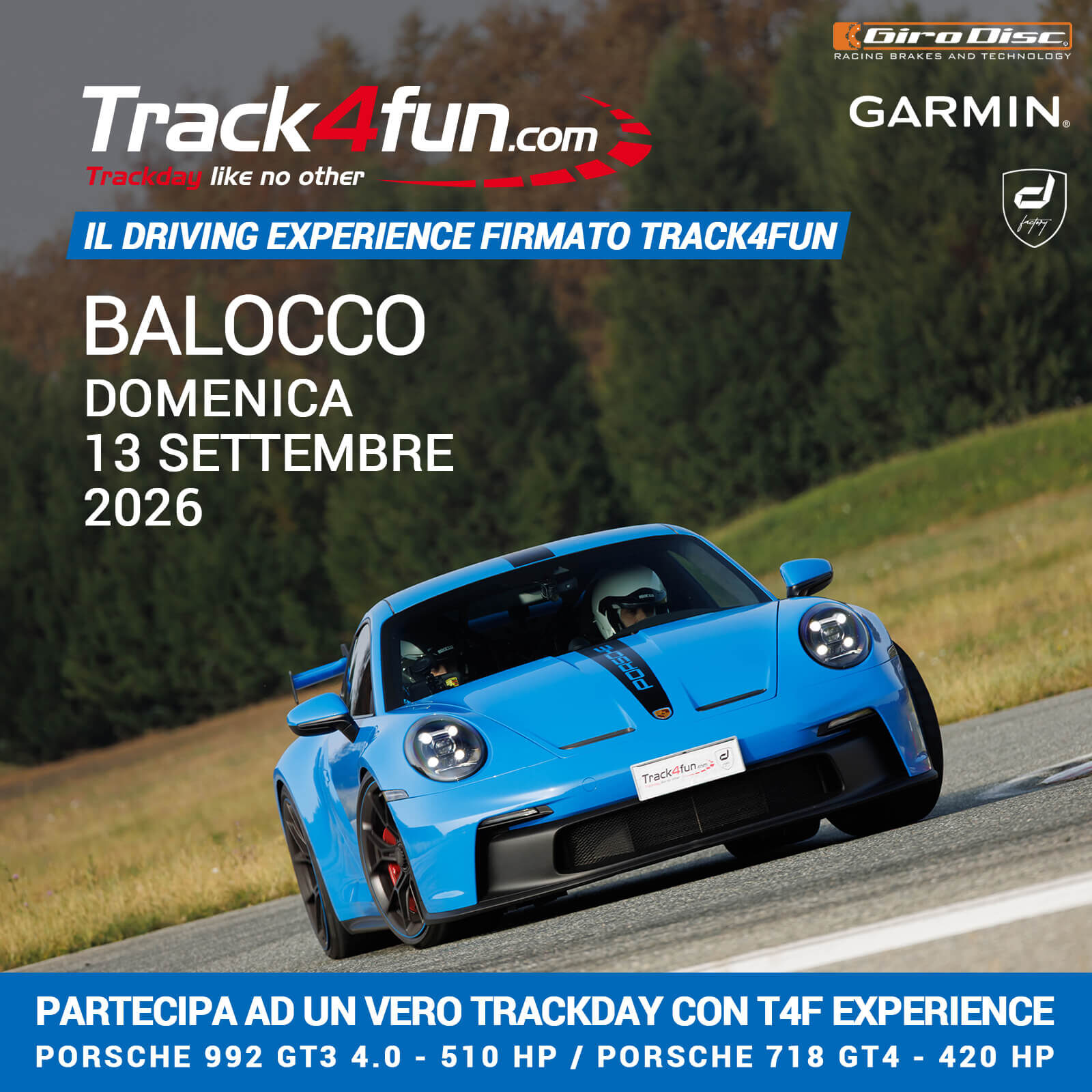 T4F Experience Balocco 13-09-2026
