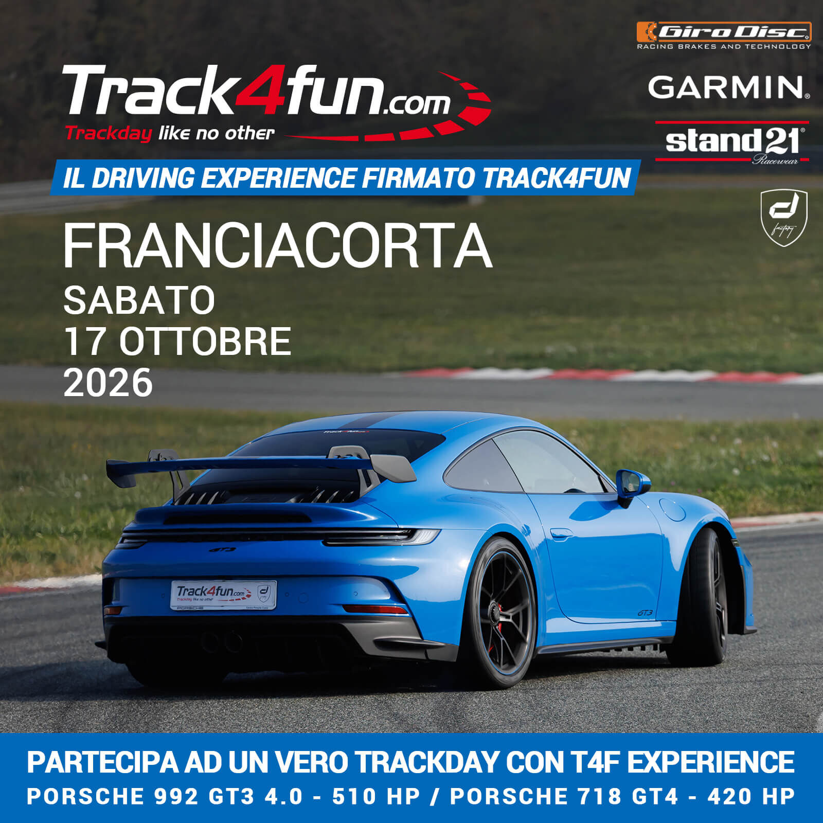 T4F Experience Franciacorta 17-10-2026