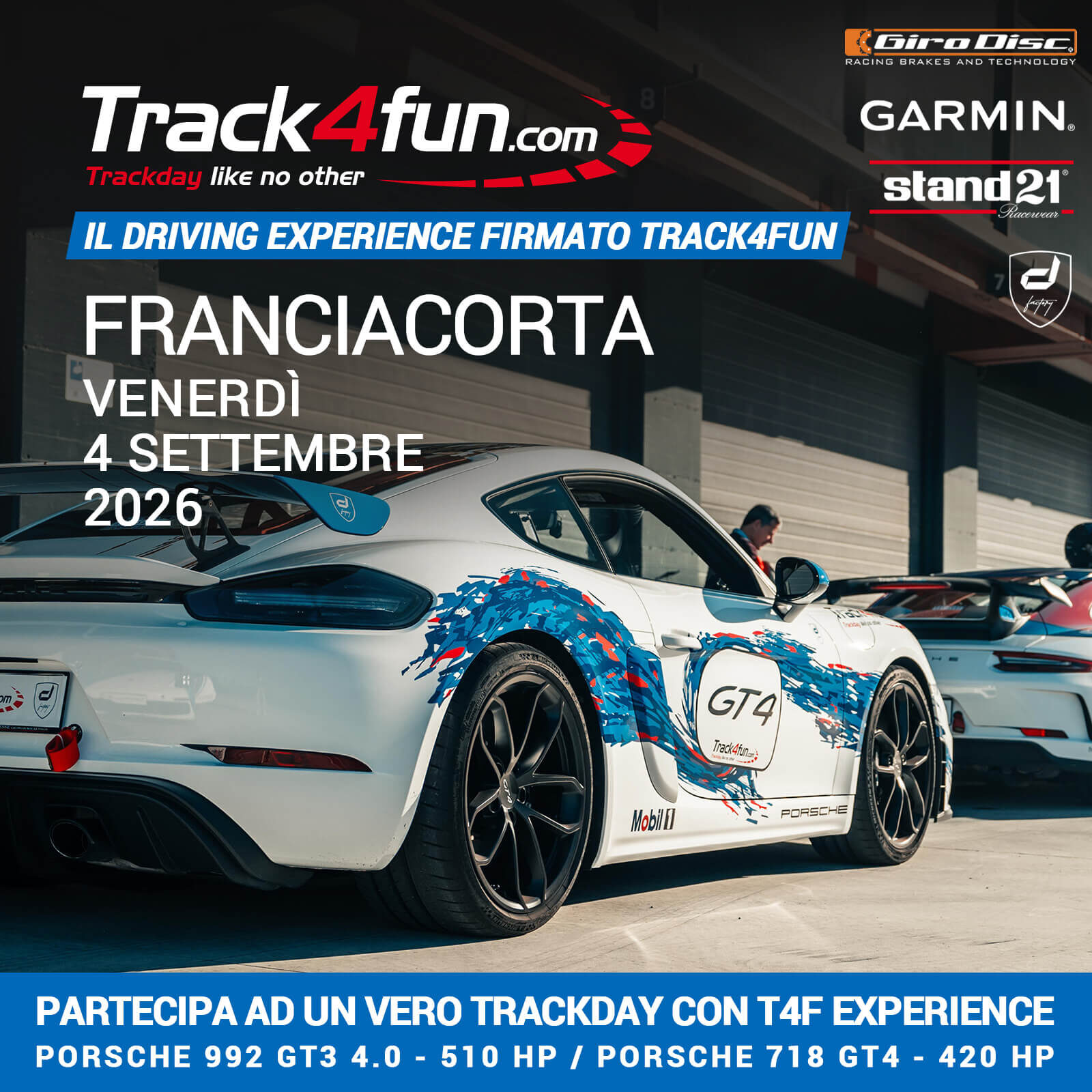 T4F Experience Franciacorta 04-09-2026