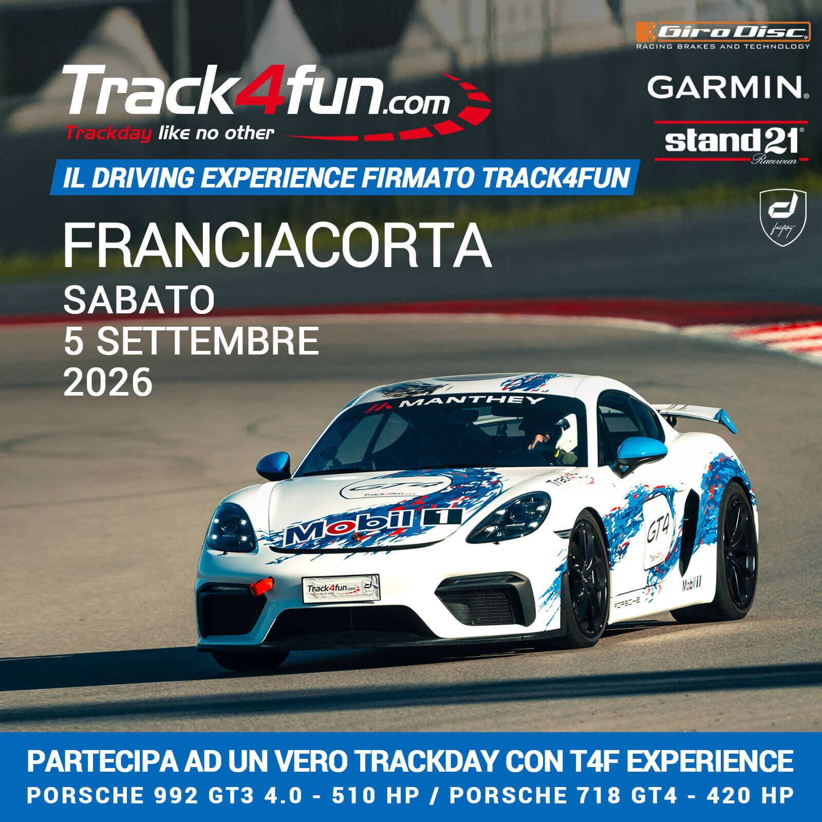 T4F Experience Franciacorta 05-09-2026