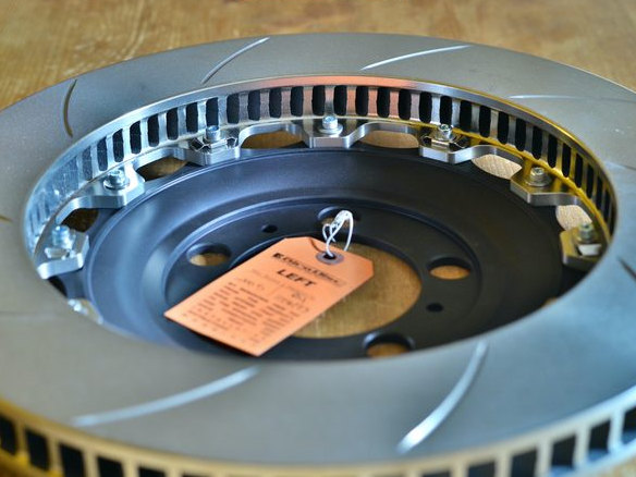 Disco freno scomponibile Girodisc sinistro con cartellino
